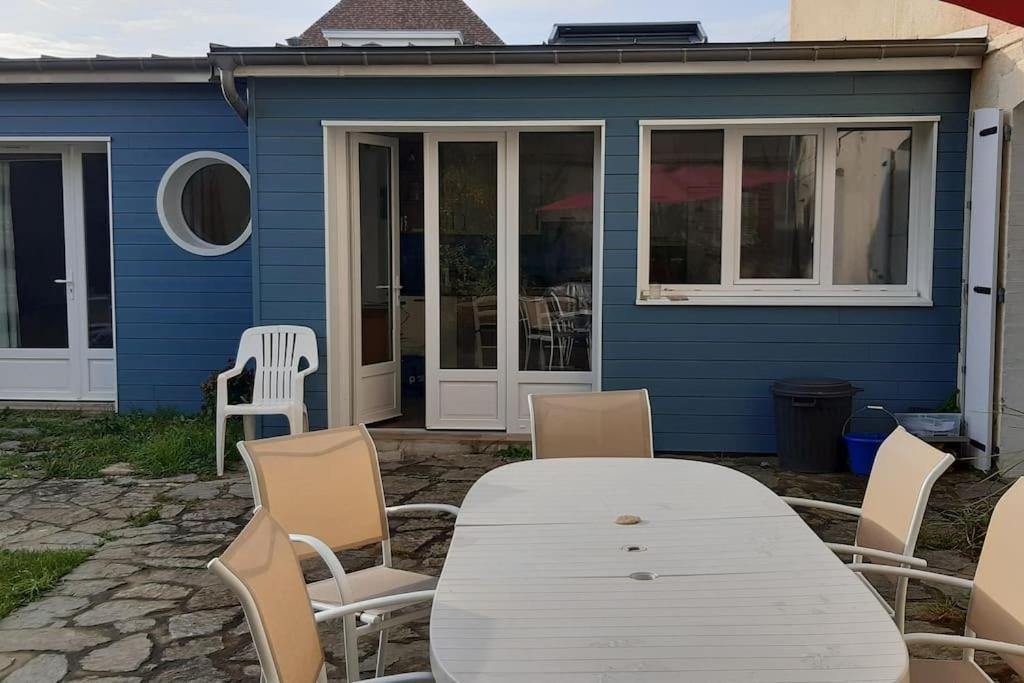 Maison Spacieuse 50 M De La Plage Ouistreham Exterior foto